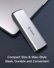 Load image into Gallery viewer, ANKMAX UC31M2 NVMe and SATA M.2  Enclosure USB 3.1 10Gbps Aluminum  External Enclosure