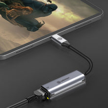 Load image into Gallery viewer, Ankmax USB C to Ethernet Adapter 2.5Gb, Ethernet Adapter UC312G2 for Laptop, Aluminum with Thermal Design, Type C (Thunderbolt 5/4/3 Compatible) to RJ45 Network LAN Internet, Compatible for MacBook Air/Pro, XPS
